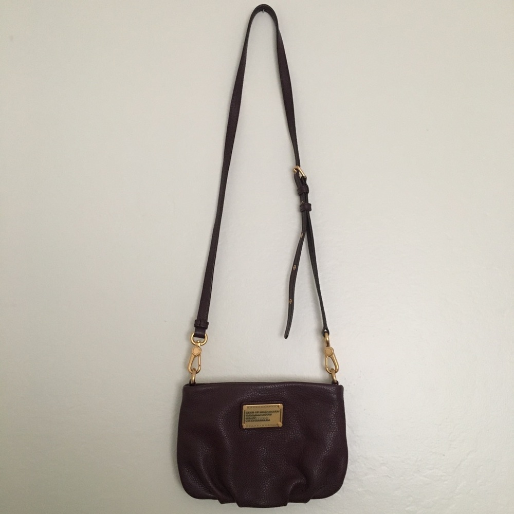 Marc jacobs plum mini bag